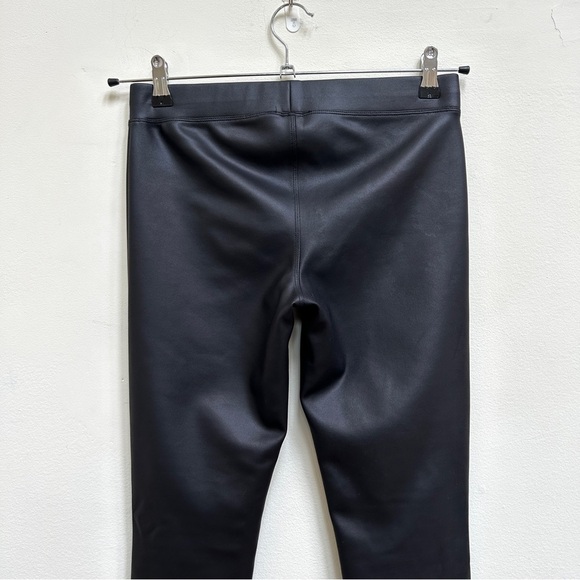 Express Black Faux Leather Scuba Leggings, Size Small - Picture 8 of 10